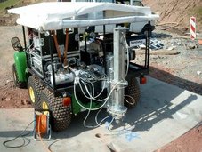 Test measurement on lining segment