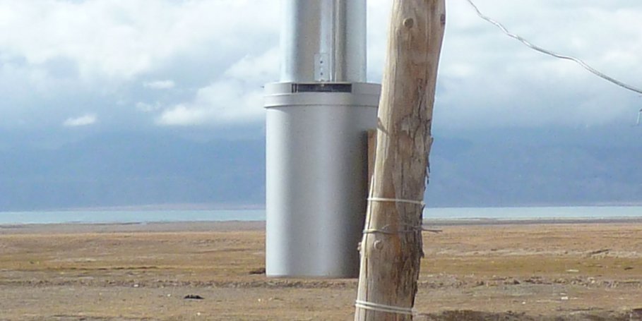 PALMEX precipitation sampler, Chatyr-Kul