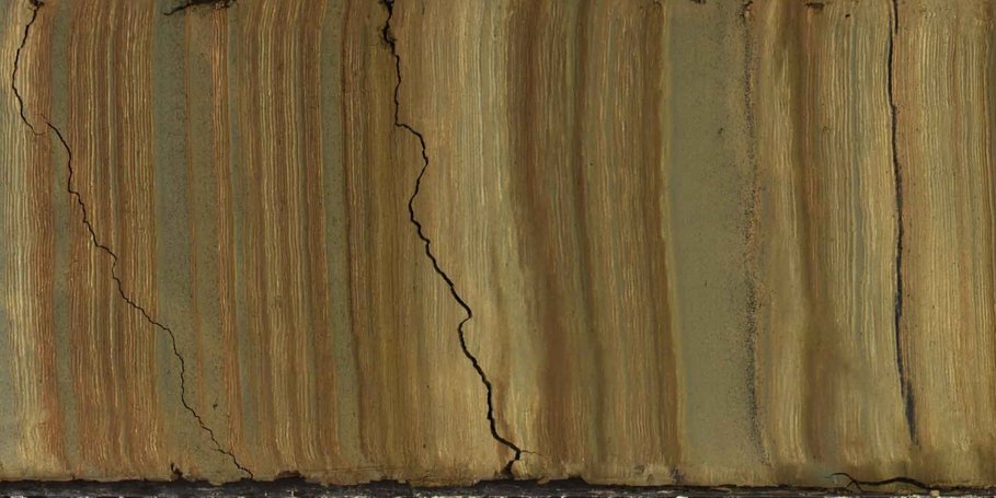 Line-scan photo from sediments retrieved in the Lake Van, Turkey