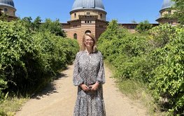 Tetiana Amashukeli im Wissenschaftspark