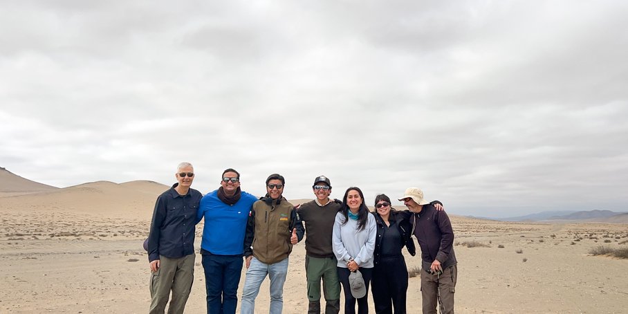 Group photo on a field trip.