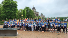 Company run with several employees