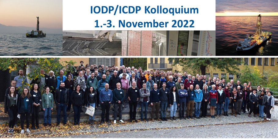 Gruppenbild des ICDP/IODP Kolloquiums